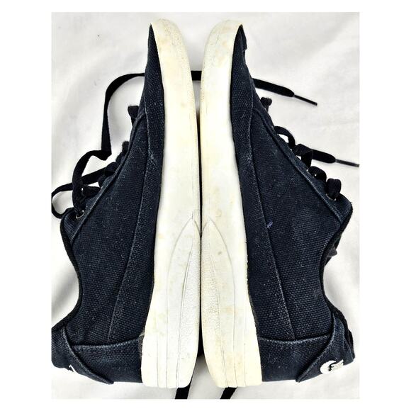 NIKE BOY'S VINTAGE GTS 1994 BLACK CANVAS SKATE SHOES – SIZE 5Y – CHALLENGE COURT - Picture 10 of 11